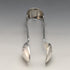 British Antique Silver Plated Kings Pattern Sugar Tongs Martin Hall